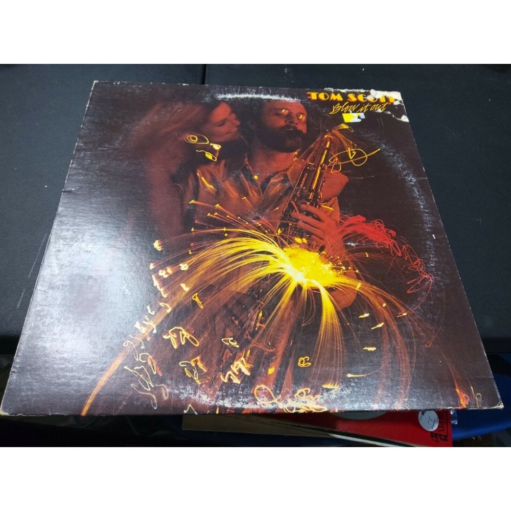 Tom Scott Blow it Out Vinyl Record LP